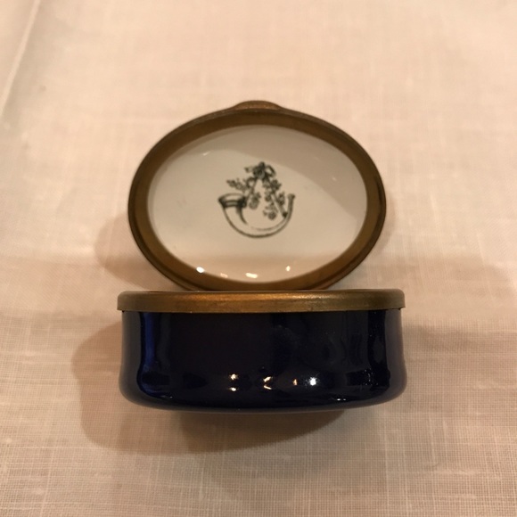 Halcyon Days Enameled Bird Trinket Box - Picture 3 of 4